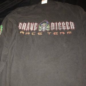 Alstyle Shirts - Grave Digger 20th Anniversary long sleeve shirt XL Alstyle Shirts - Grave Digger 20th Anniversary long sleeve shirt XL